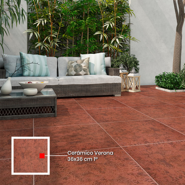CERAMICA VERONA 36X36 ALLPA 1ra - Imagen 2