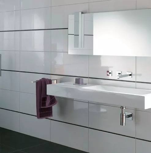 CERAMICA BLANCO PERLADO 31x53 LOURDES 1era - Imagen 2