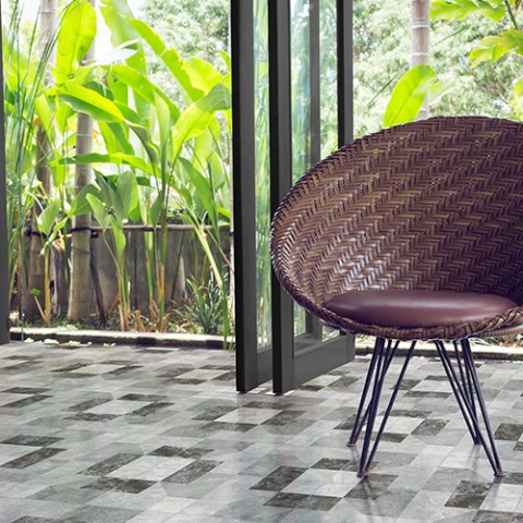 CERAMICA SOFIA NEGRO 46x46 ALLPA 1ra - Imagen 3