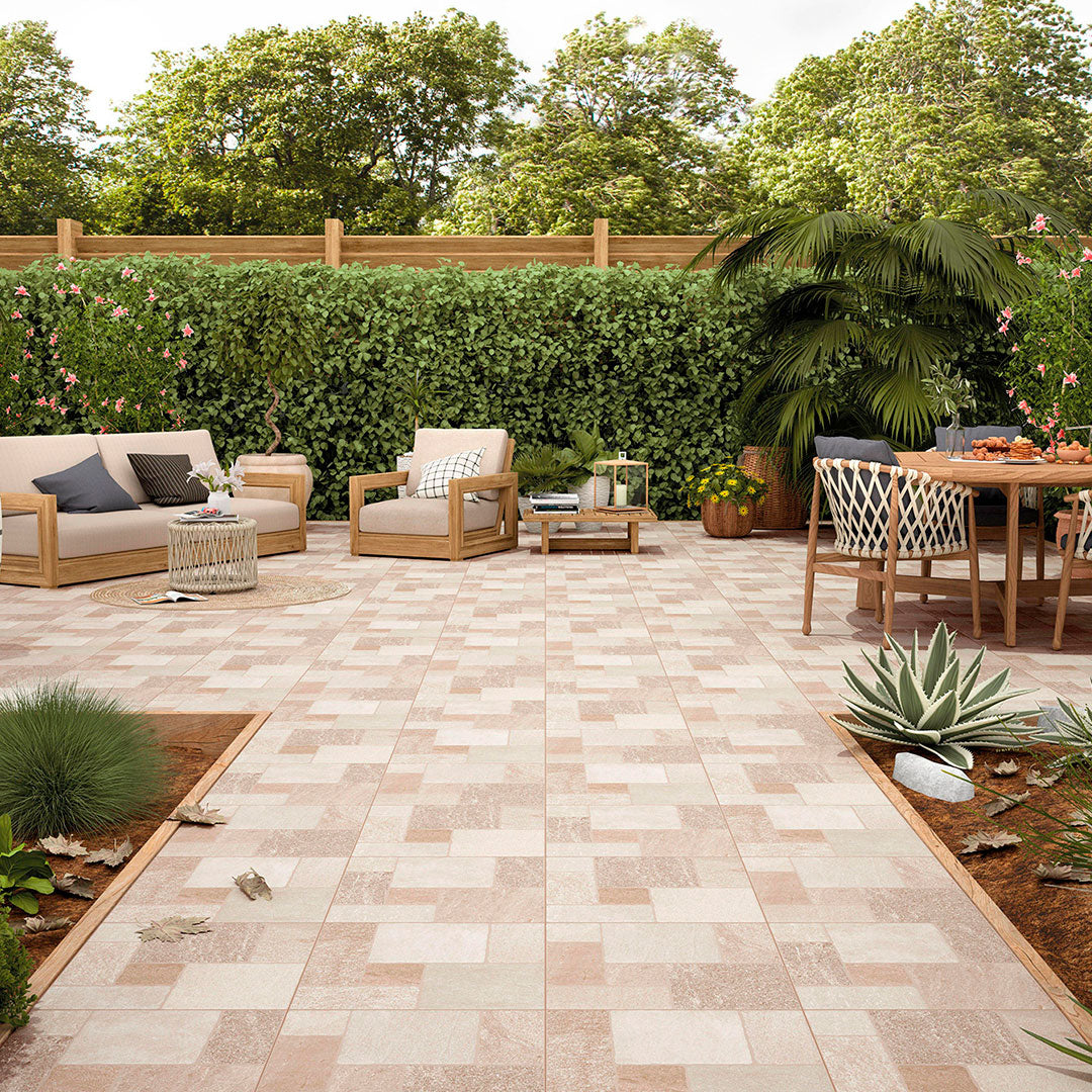 CERAMICA MEDITERRANEO BEIGE 56x56 LOURDES 1era - Imagen 2